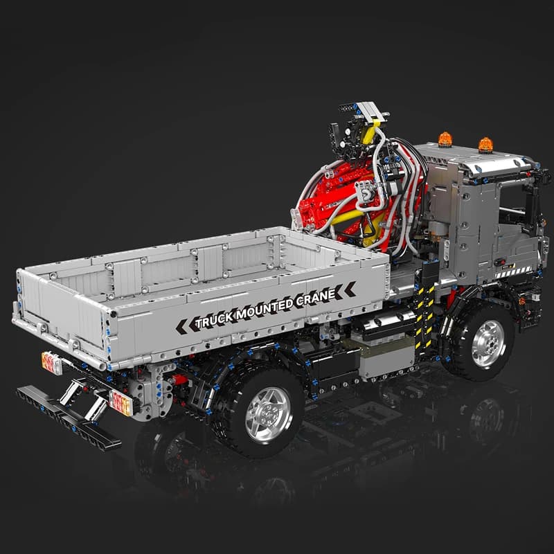 Mould King 19016 – techniczna ciężarówka RC z dźwigiem
Zestaw klocków konstrukcyjnych, zdalnie sterowany pojazd transportowy z wysięgnikiem. Idealny na prezent dla dzieci i fanów modeli technicznych.