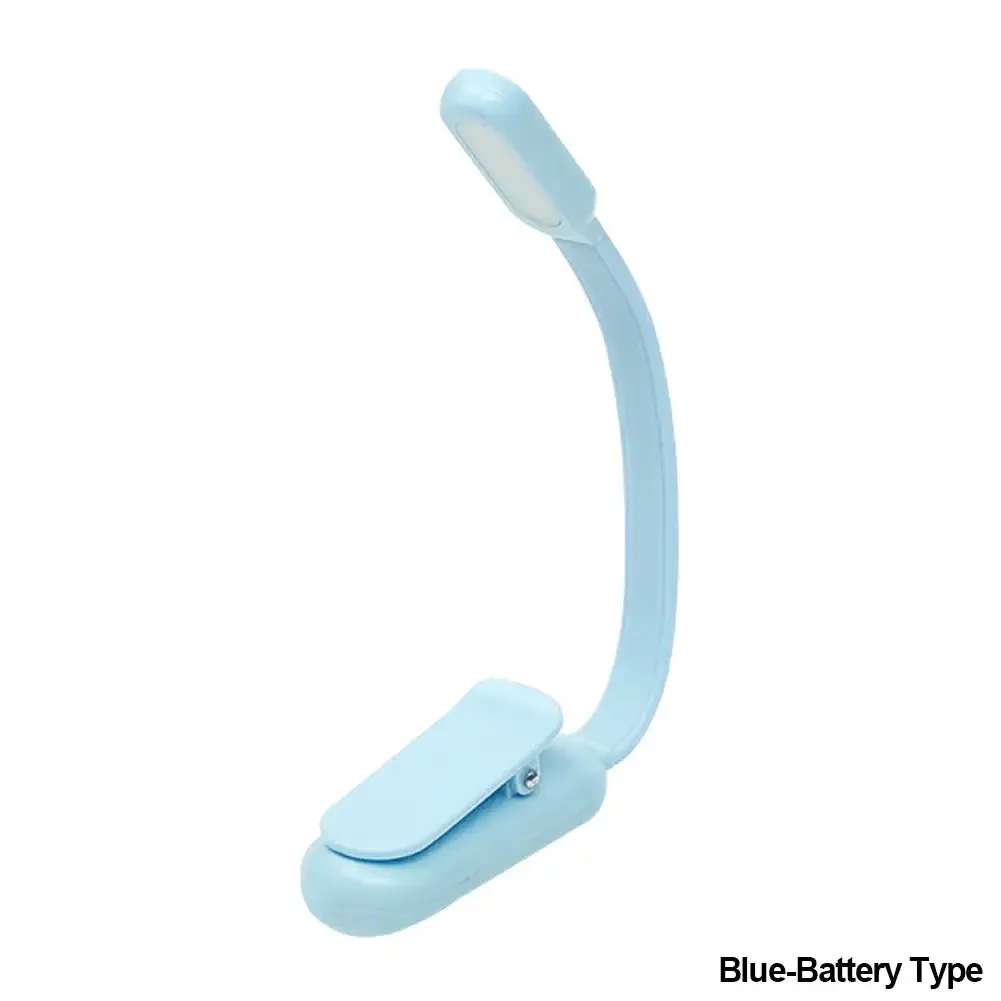 Mini LED Lampka Klipsowa do Książki – 3 Tryby Światła, Regulowana Jasność, Ładowalna, Idealna do Czytania w Podróży i w Sypialni